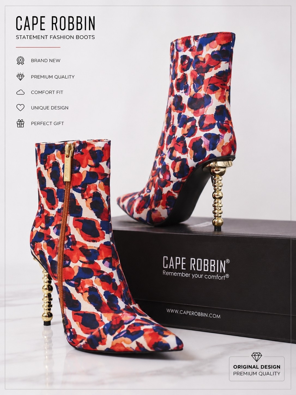 Stiletto Ankle Boots